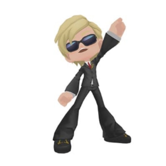 FIGHT CLUB スーツの男性キャラクターモデル