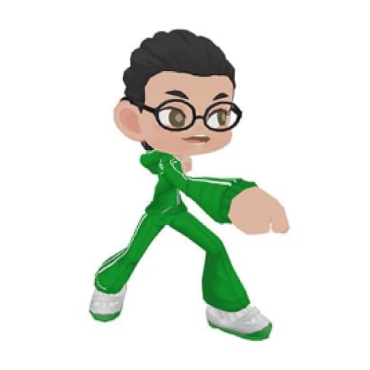 FIGHT CLUB 緑ジャージ男性キャラクターモデル