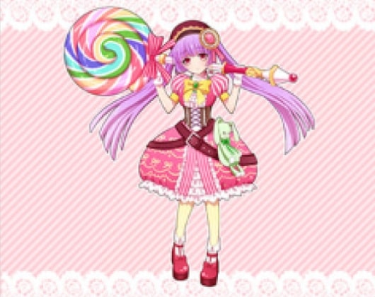 女性キャラクターモデル