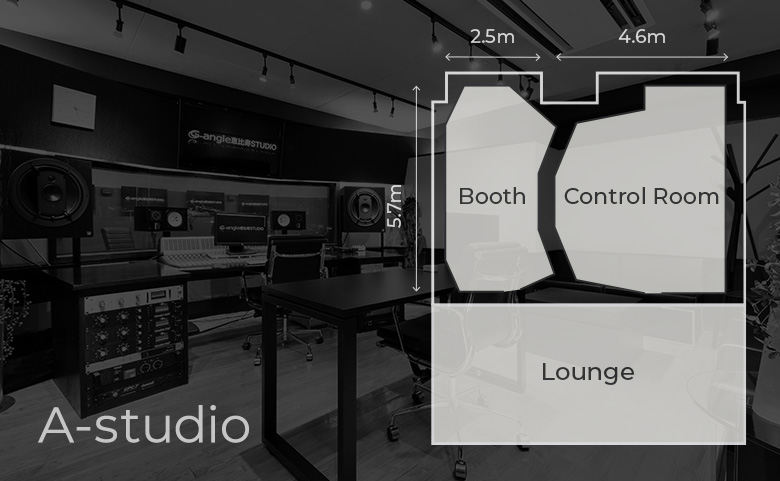 Aスタジオフロアマップ