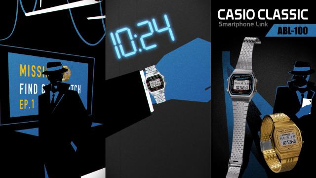 「CASIO」ABL-100 縦型ショートアニメ制作 メインビジュアル