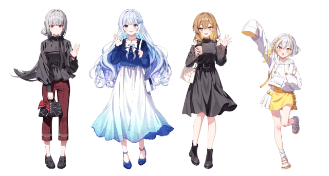 【藍月なくる・棗いつき・無來・ナツメイツキ】東京タワーコラボイラスト