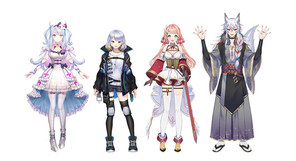 Vtuberコンテンツ キャラデザ モデルの制作依頼 ジーアングル